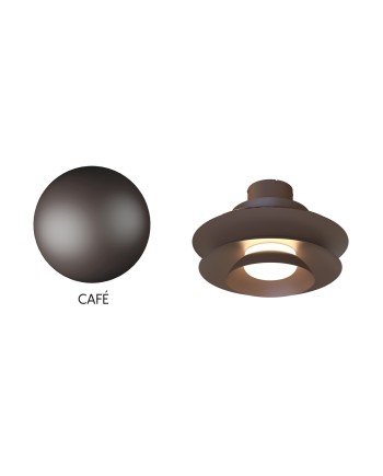 ACONCAGUA * PLAFÓN/VENTILADOR LED - CAFE